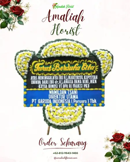 Papan Bunga Duka Teupah Tengah